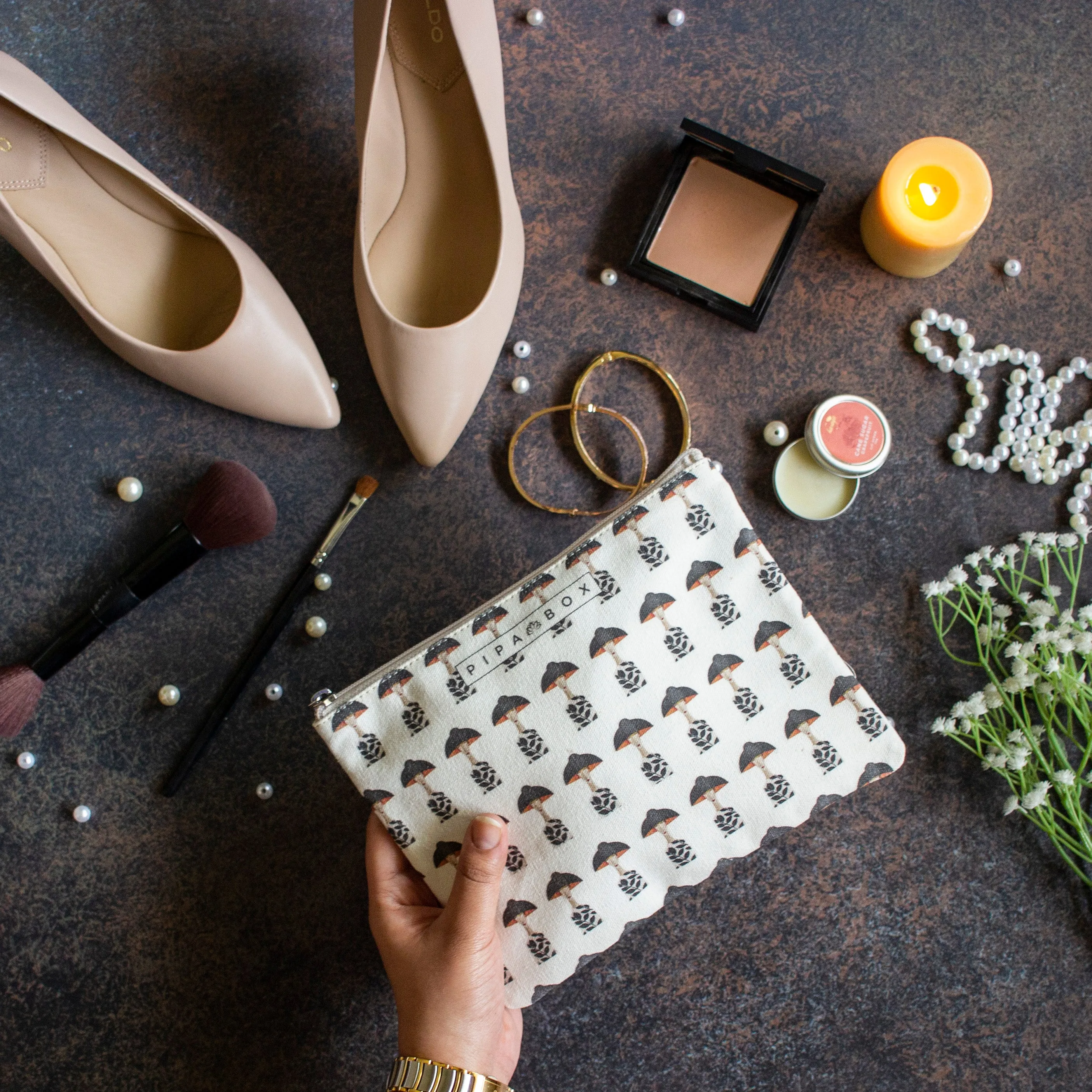 Eleganza - Canvas Multipurpose Pouch