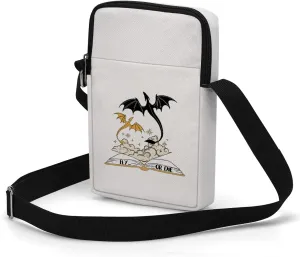 Fantasy Novel Cross Body Bag Magic Mouse Wizard Stuff Phone Bag Book Lovers Gifts Preppy Anime Shoulder Bag