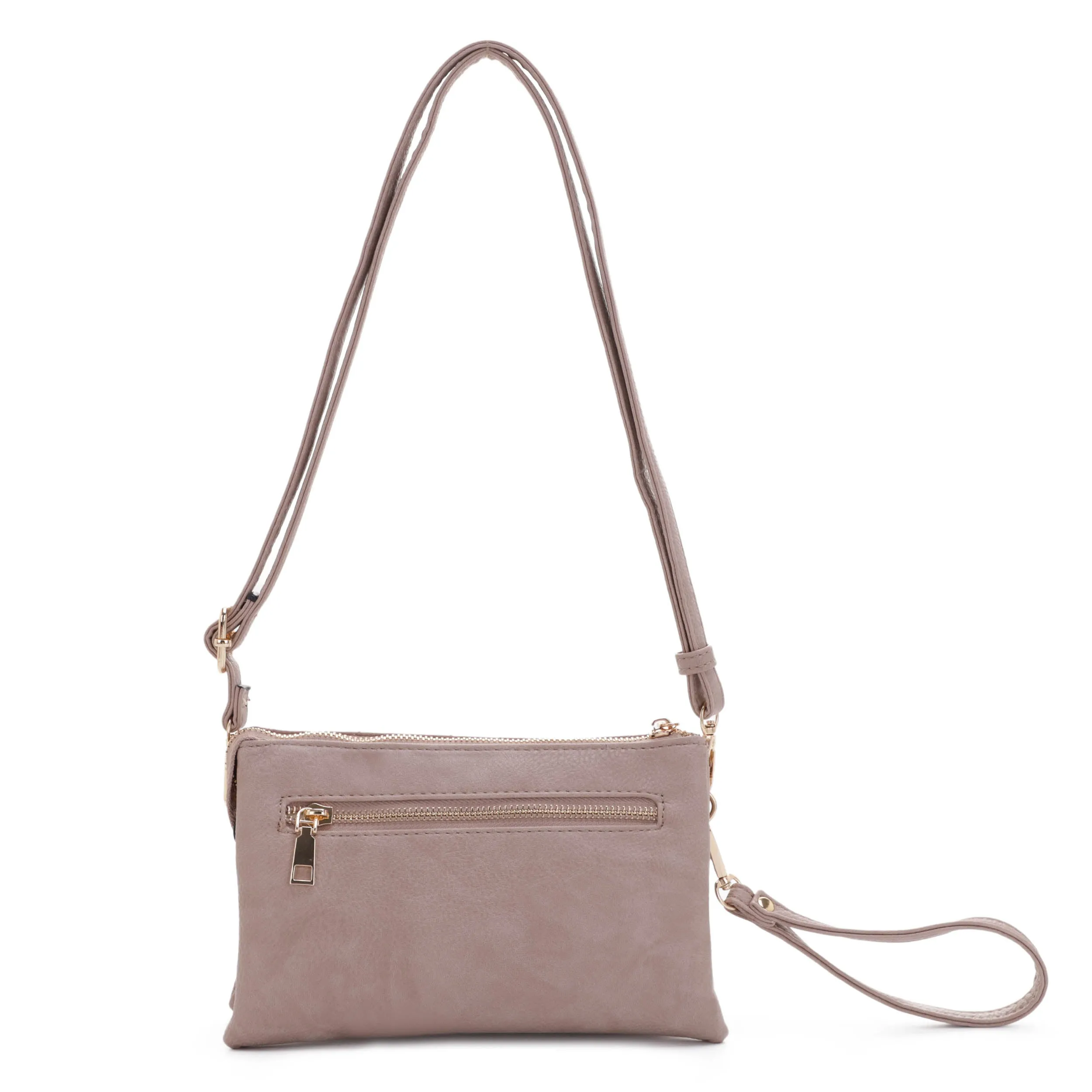 FC20245 Diamond Quilted Multi Compartment Crossbody