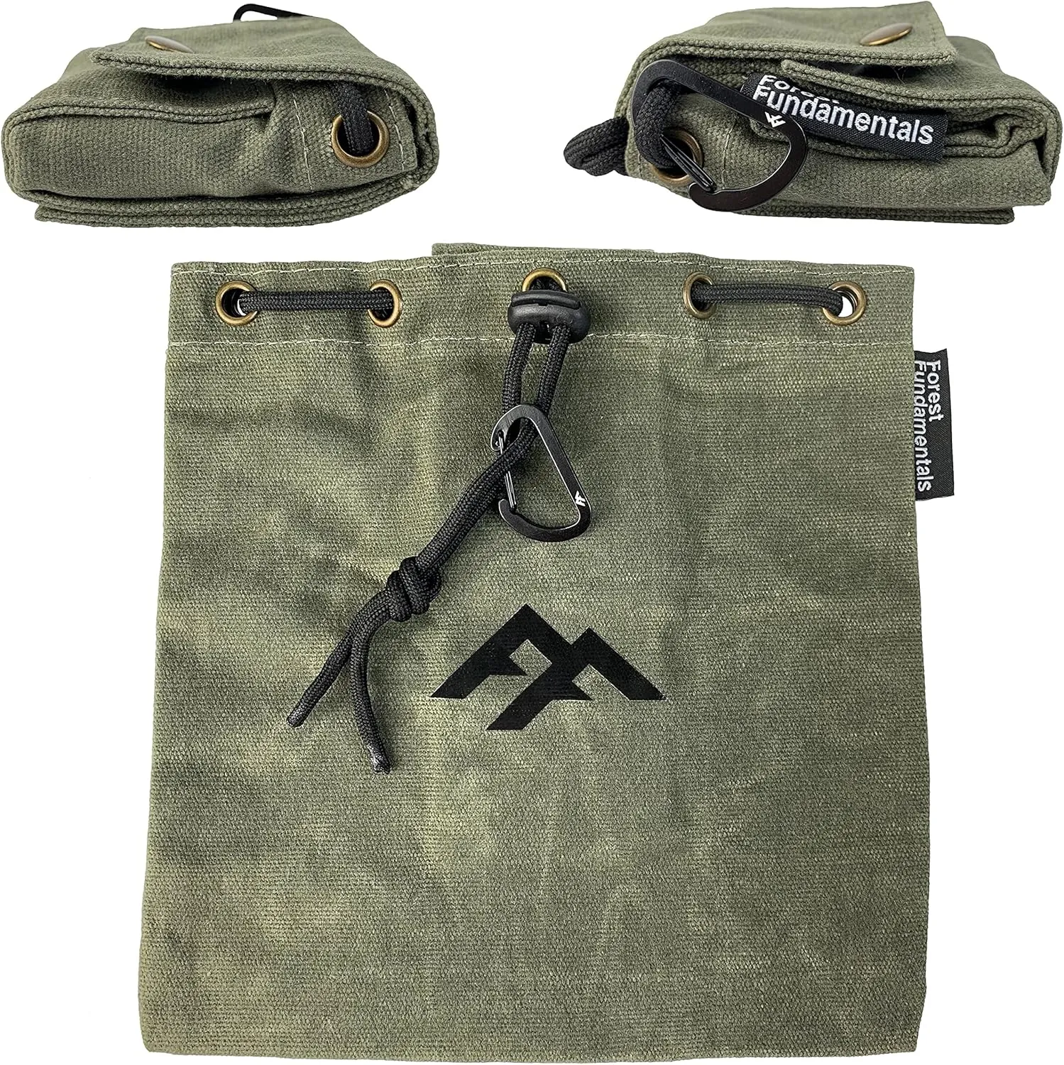 Forager Pouch - Green Canvas Utility Pouch