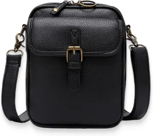 Forcipower Crossbody Leather Bag, Collaboraten1 Crossbody Leather Bag for women