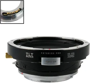 Fotodiox Pro TLT ROKR Tilt/Shift Lens Mount Adapter Compatible with Hasselblad V-Mount Lenses on Canon EOS EF and EF-S Cameras - with Gen10 Focus Confirmation Chip