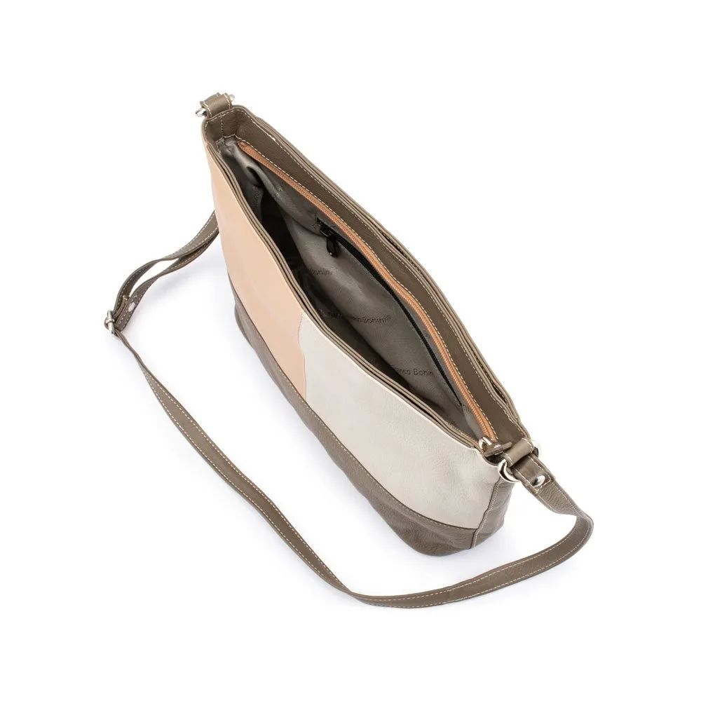 FRANCO BONINI 5081 SHOULDER BAG BONE MULTI