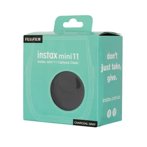 FUJIFILM Instax Mini 11 Camera Case - Charcoal Gray