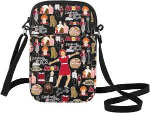 G2TUP Hope in Scarlet Crossbody Bag Orphan Grace Fans Gift Red Ribbon Girl Musical Shoulder Bag Hard-Knock Dreams Merch