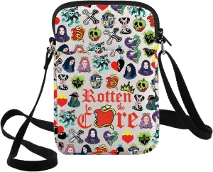 G2TUP Jay & Mal Crossbody Bag Carlos & Jay Fans Gift Rotten To The Core Adjustable Strap Bag Mal Merch