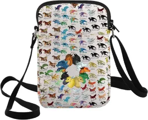 G2TUP Wings Dragon Darkstalker Crossbody Bag Wing Dragons Inspired Gift Dragon Tribes Shoulder Bag Wings Bookish Merch