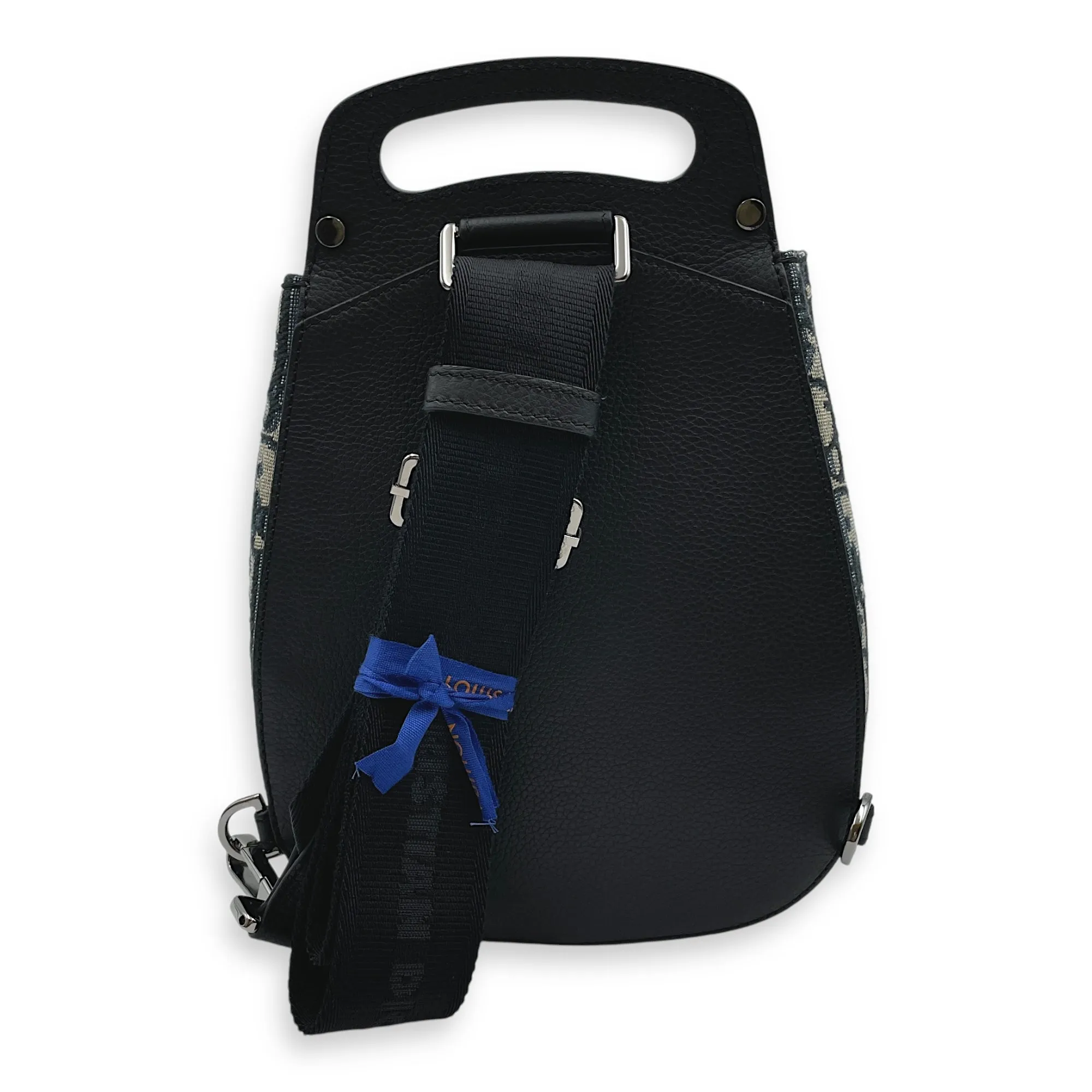 Gallop Multi-colour Crossbody Bag in Jacquard/Calfskin, Mixed hardware