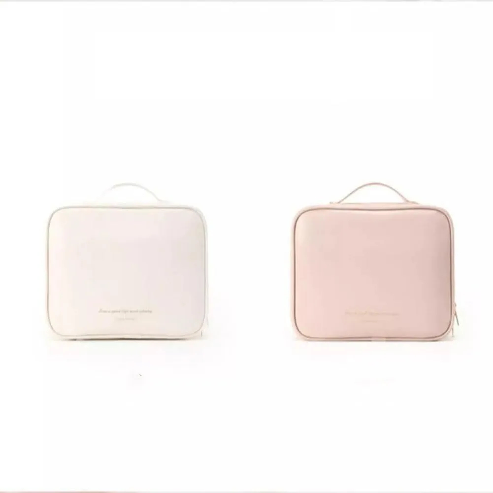 GDSAFS Multi Compartment Toiletry Bag, Multi-Compartment Toiletry Cosmetics Bag, Toiletry Cosmetics Bag Consulbefor for Makeup Travel (2pcs-C)
