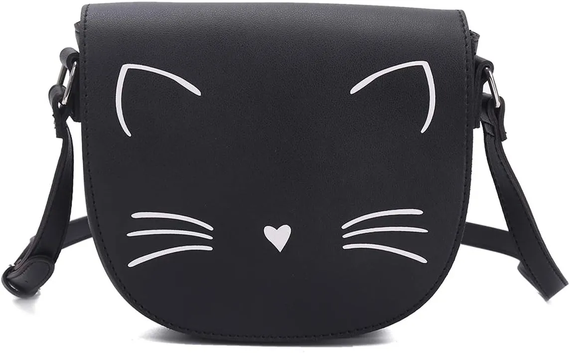 Gladdon Crossbody Bags for Teen Girls Small Fashion Preteen Purses Cat Birthday Gift for Girl