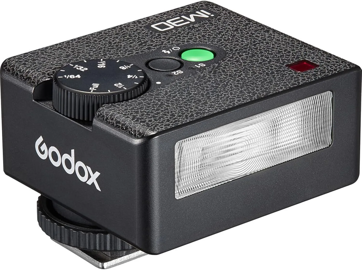 Godox iM30 Mini Camera Flash for Sony ZV-E10/ZV-1/Canon/Nikon/Fuji/Ricoh – Manual Pocket Flash GN15 – 7 Power Levels – 6500K±200K – S1/S2 Optical Trigger – 2X AAA – Compact On-Camera Fill Light