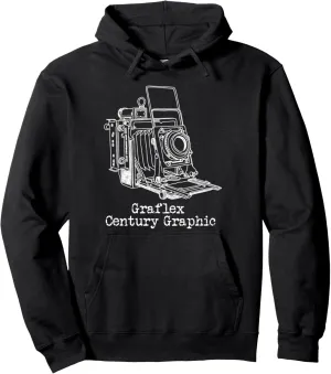 Graflex Century Graphic retro vintage camera Pullover Hoodie