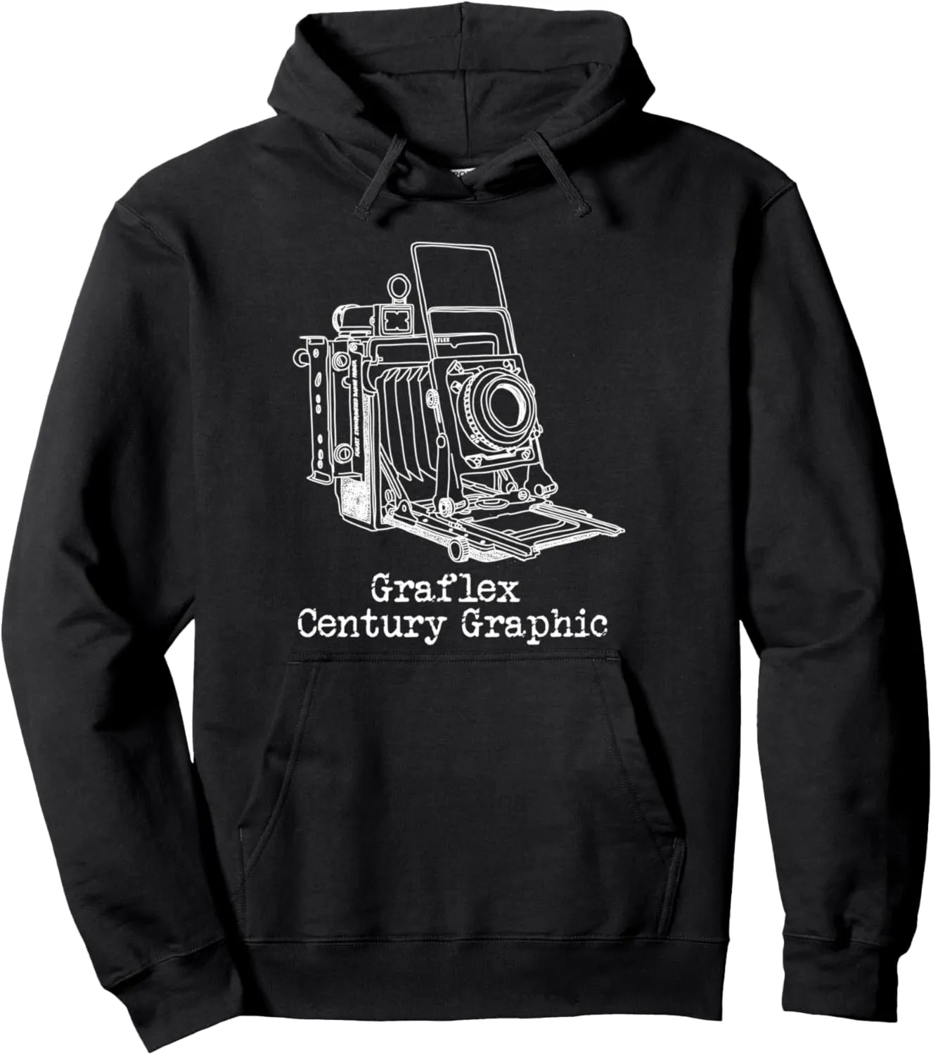 Graflex Century Graphic retro vintage camera Pullover Hoodie