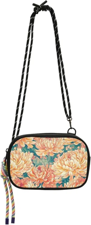 GuoChe West Crossbody Purse for Mens Trendy with Adjustable Strap Shoulder Bag Walk dog