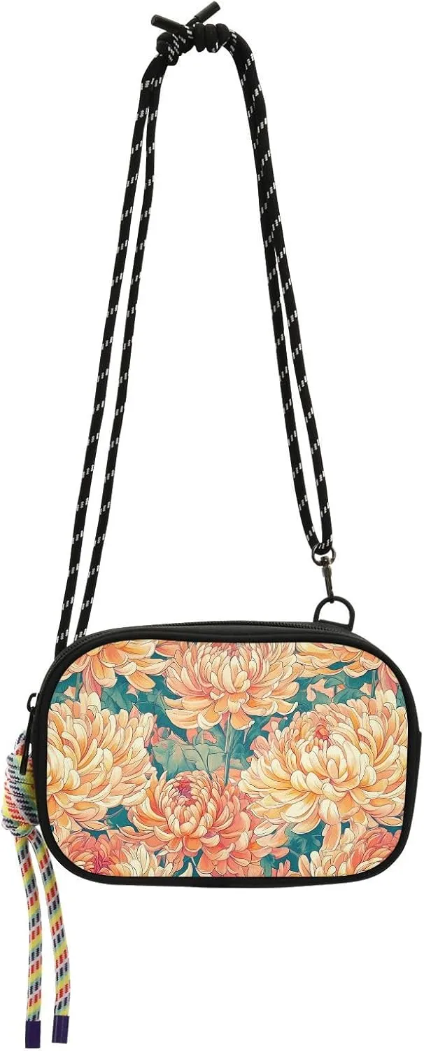 GuoChe West Crossbody Purse for Mens Trendy with Adjustable Strap Shoulder Bag Walk dog