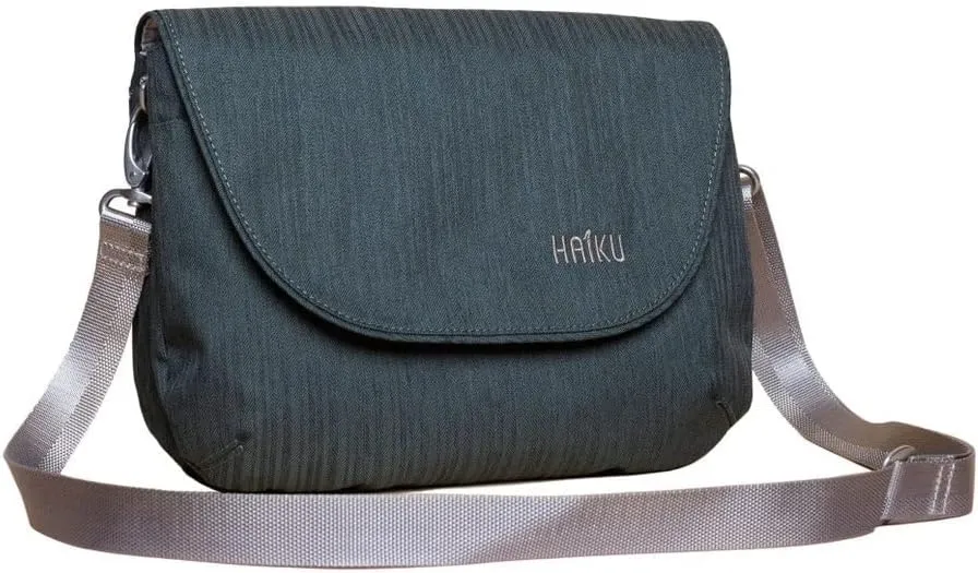 HAIKU Bliss Eco-Friendly RFID Blocking Travel Crossbody Saddle Bag