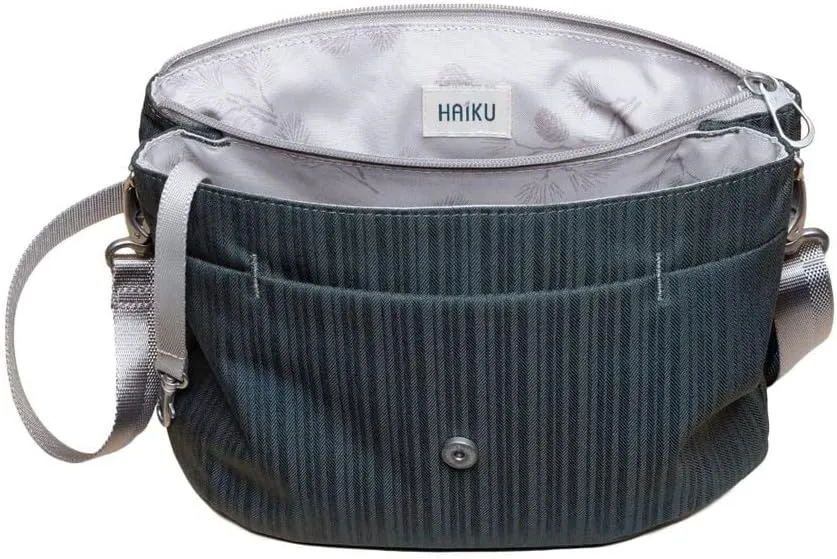 HAIKU Bliss Eco-Friendly RFID Blocking Travel Crossbody Saddle Bag