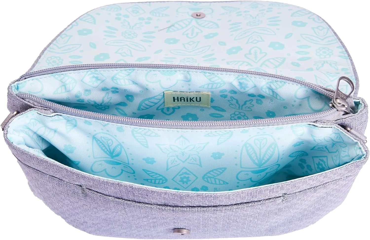 HAIKU Bliss Eco-Friendly RFID Blocking Travel Crossbody Saddle Bag