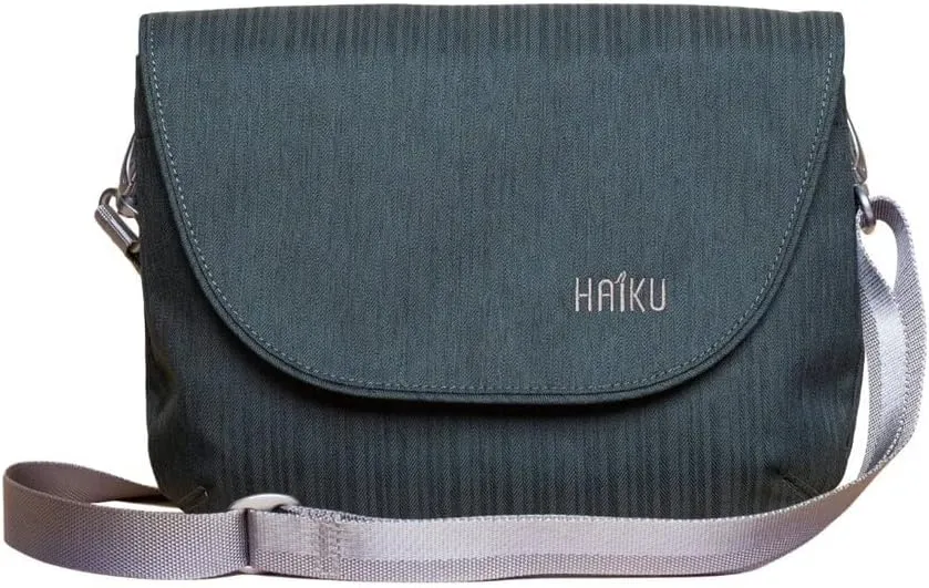HAIKU Bliss Eco-Friendly RFID Blocking Travel Crossbody Saddle Bag