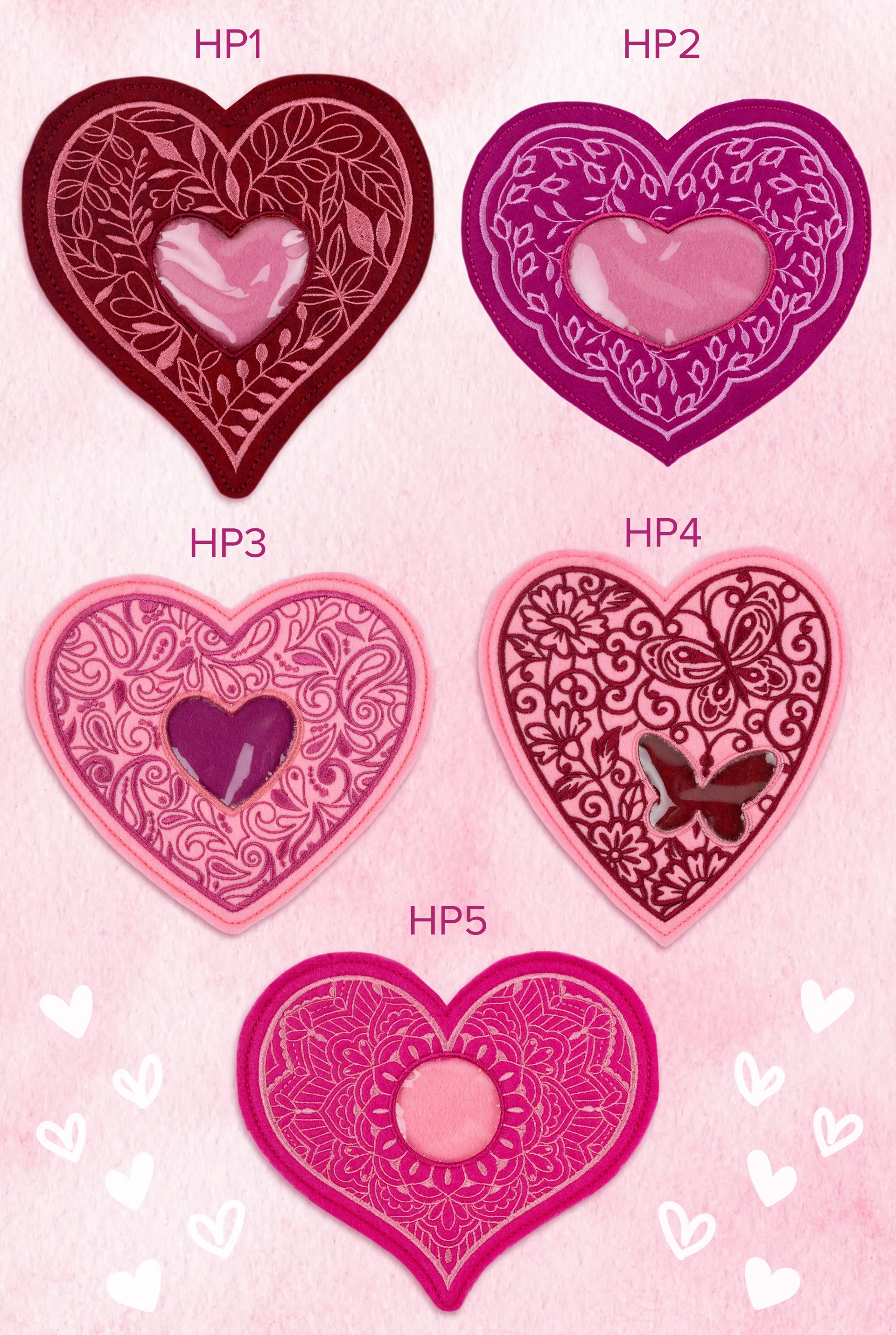 Heart Pouches