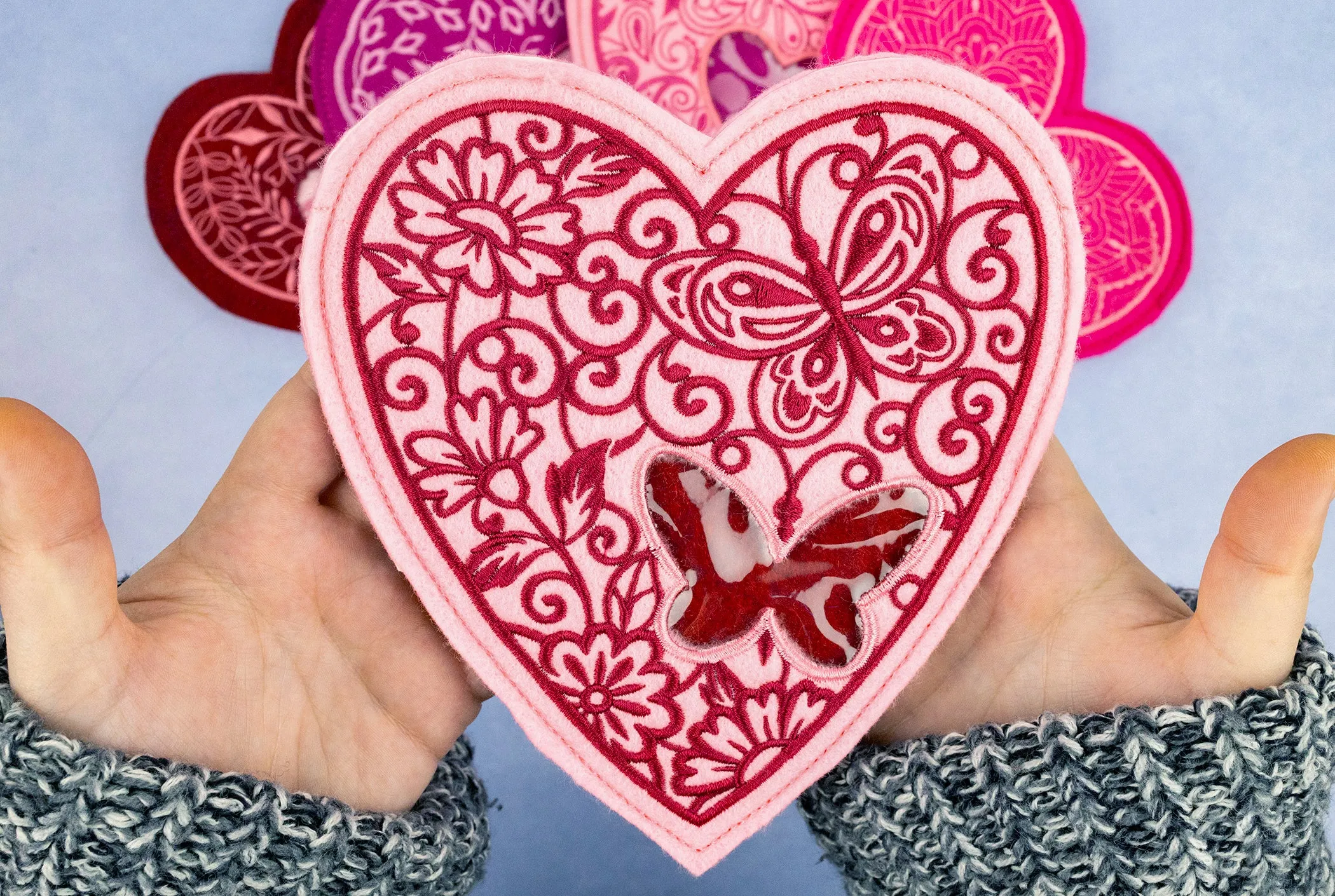 Heart Pouches