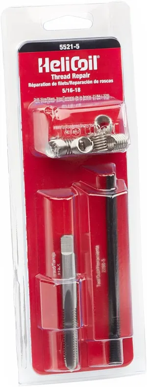 Helicoil 5521-5 5/16-18 Inch Coarse Thread Repair Kit