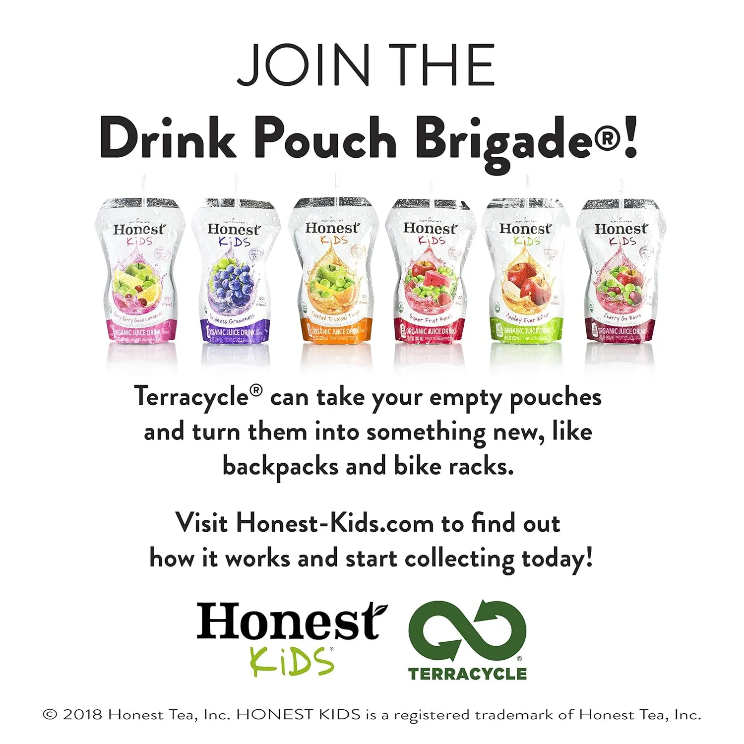 Honest Kids Super Fruit Punch Organic Fruit Juice Drink, 6.75 Fl Oz, 6.75 Fl Oz (Pack of 32)