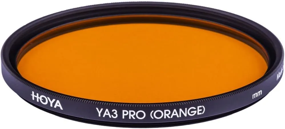 Hoya 49 mm HMC YA3 Round Filter - Orange