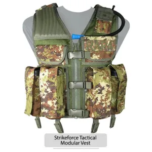 Italian Camo Strikeforce Tactical Modular Vest (Large Size)