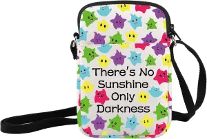JXGZSO Luna Star Gift There's No Sunshine Only Darkness Crossbody Bag Animation Movie Lover Gift Lumalee Blue Handbag