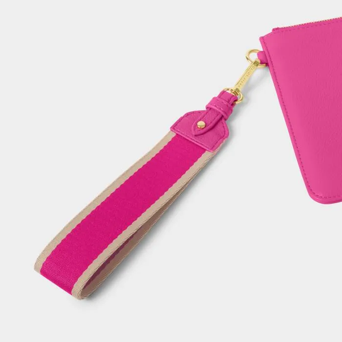 Katie Loxton Canvas Wristlet Strap