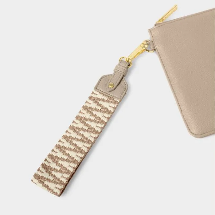 Katie Loxton Canvas Wristlet Strap