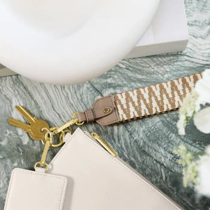 Katie Loxton Canvas Wristlet Strap