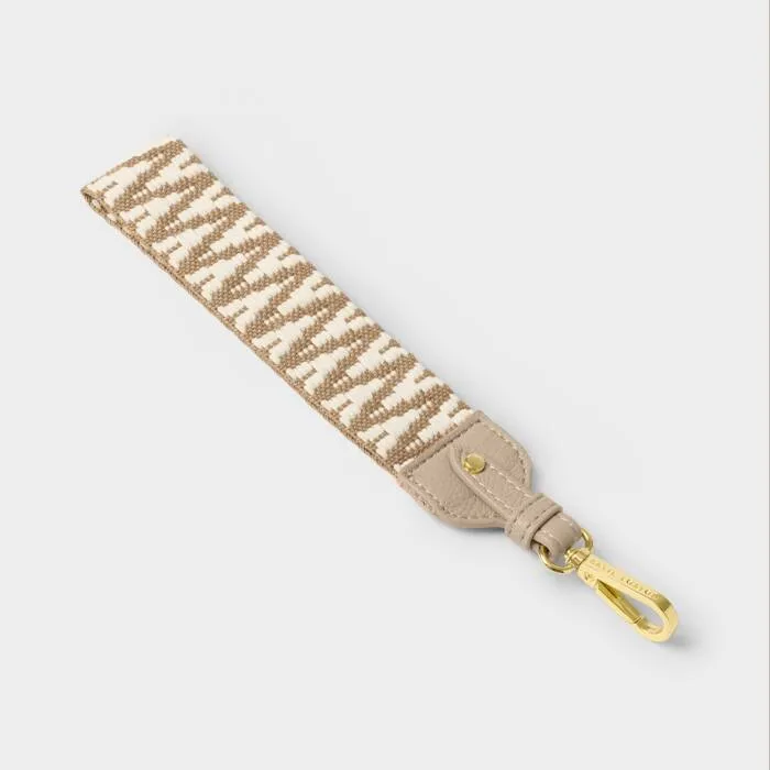 Katie Loxton Canvas Wristlet Strap