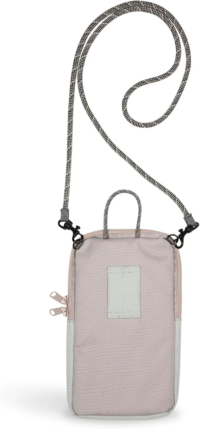 KAVU Essential Case Zip Crossbody Wallet with Rope Strap