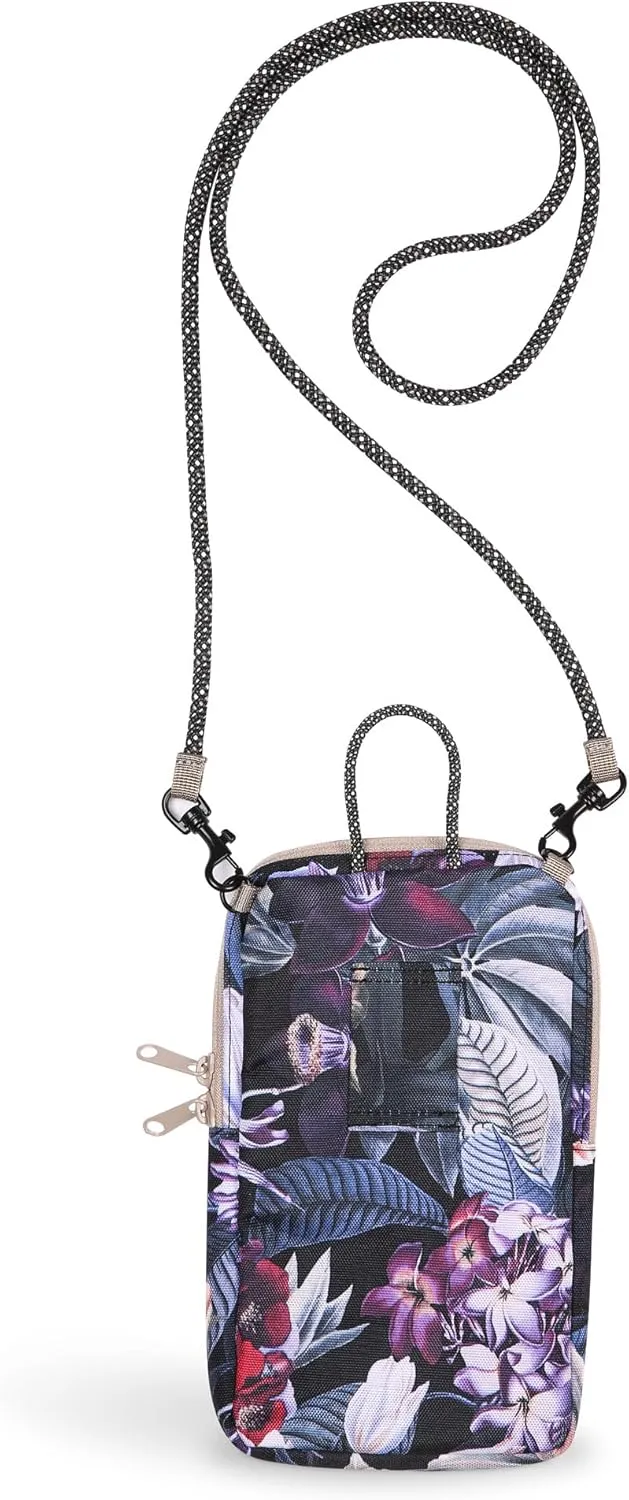 KAVU Essential Case Zip Crossbody Wallet with Rope Strap