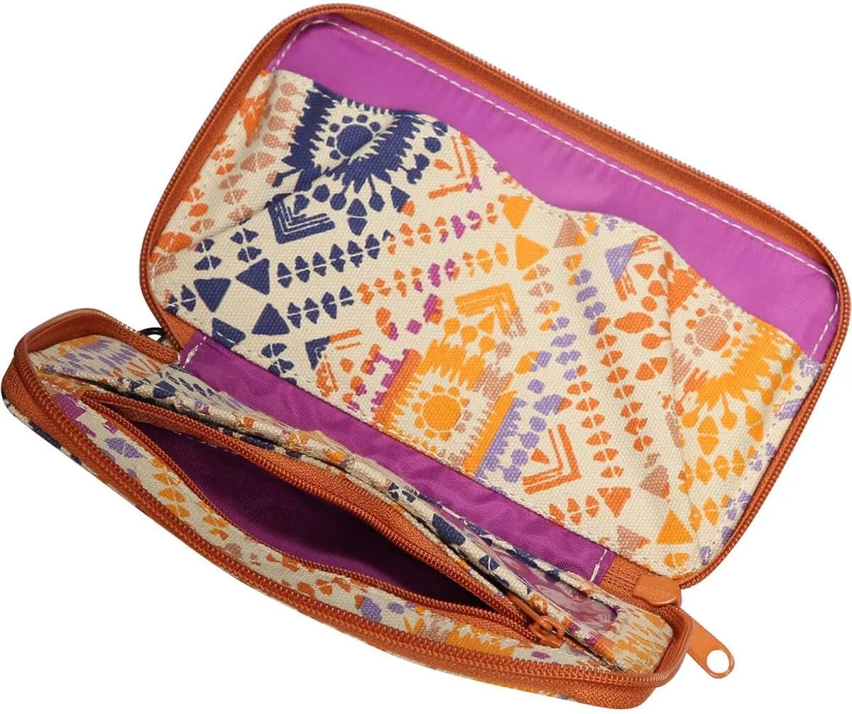 KAVU Go Time Bi-Fold Crossbody Wallet with Rope Strap