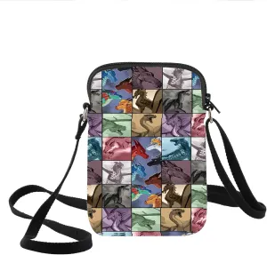 KEYCHIN Wing Dragon Crossbody Bag Wing Book Fans Gifts Dragon Tribes Shoulder Bag Wing Dragon Merch