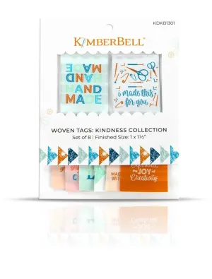 Kimberbell Woven Tags: Kindness Collection