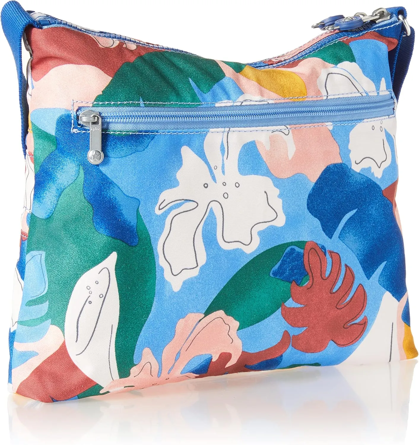 Kipling womens WomenÂ’s Alvar Bag, Super Light, Durable Messenger Bag, Nylon Shoulder Crossbody Bag, Botanical Prt, 13 L x 10.25 H 1.75 D US