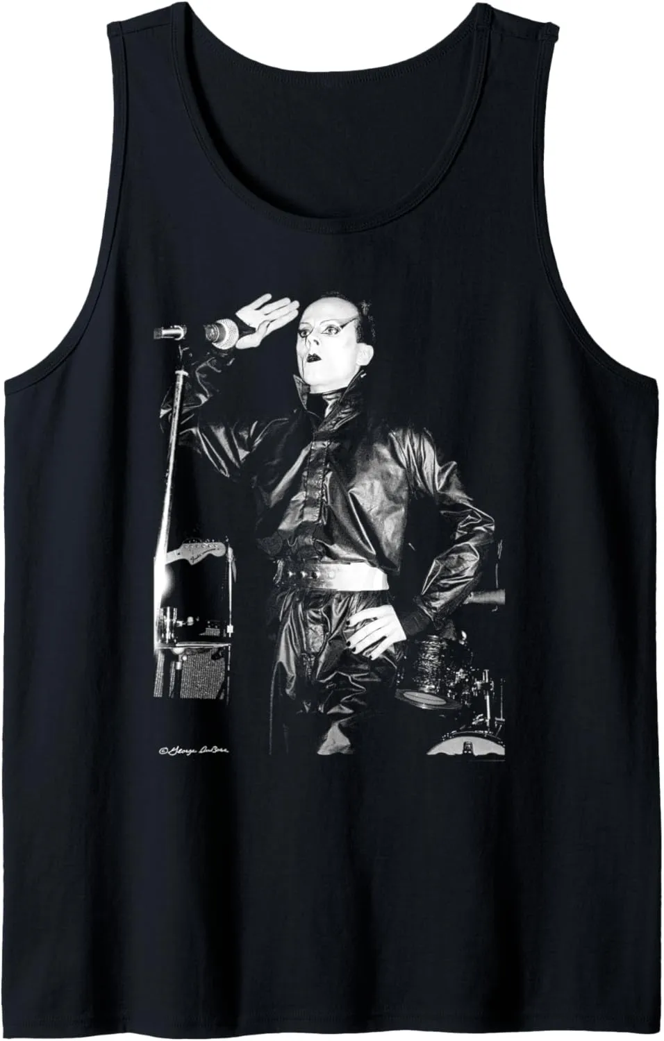 Klaus Nomi German Singer B&W By George DuBose Tank Top
