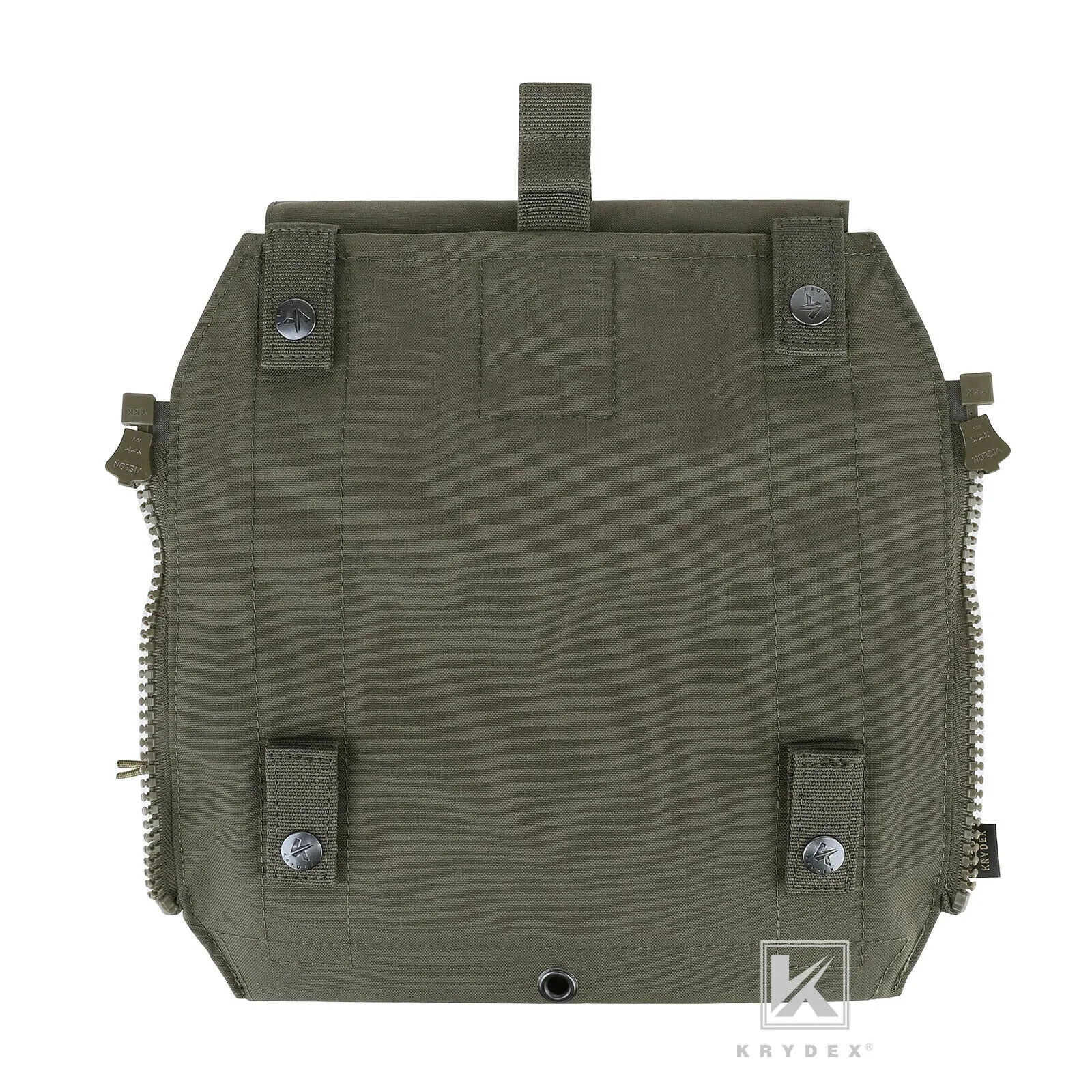 KRYDEX Quick Zip-ON Panel Hydration Pack Platebag Tactical Pouch for CPC JPC2.0 Plate Carrier
