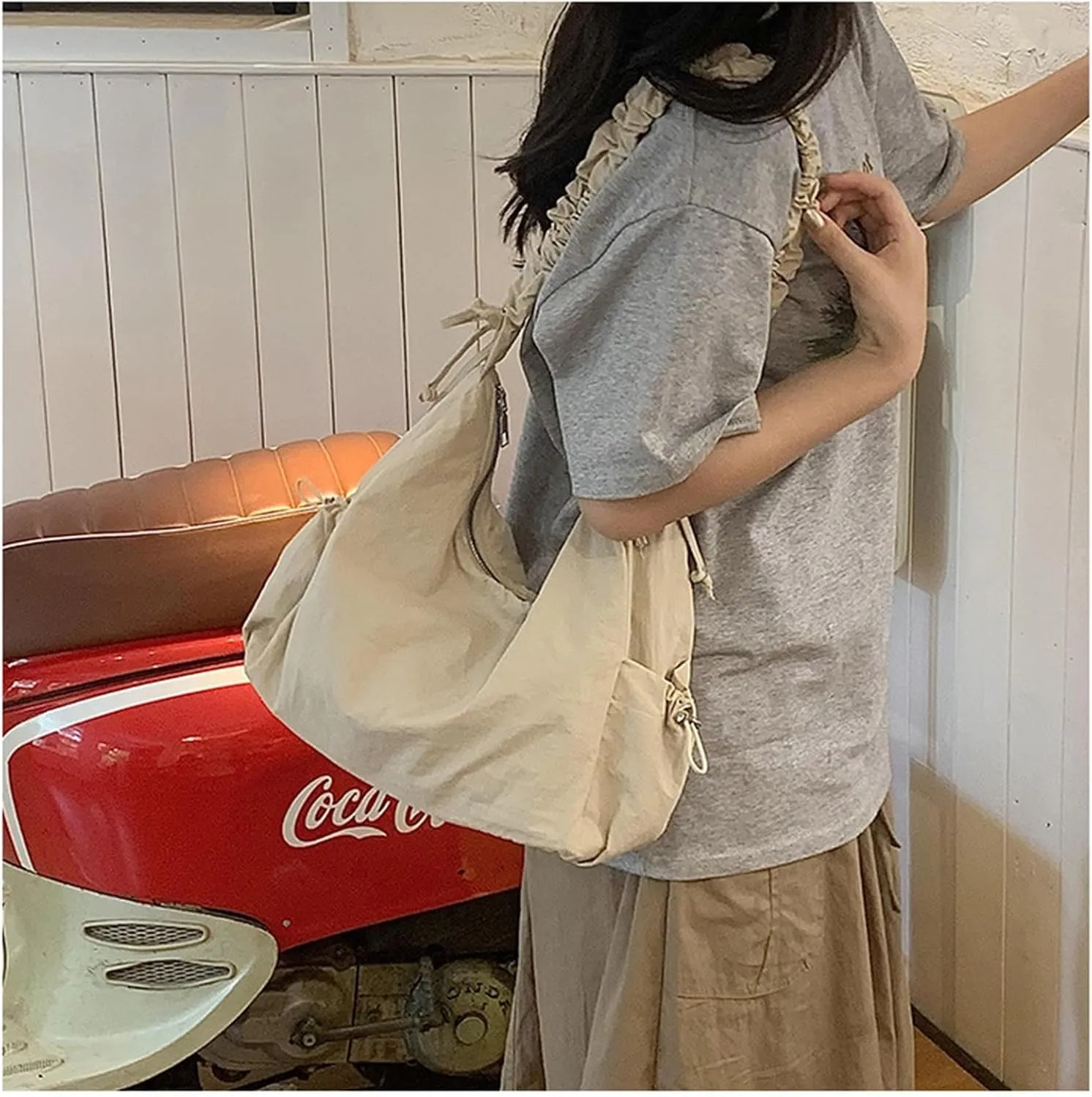 Ladies cloud bag crossbody shoulder bag underarm bag