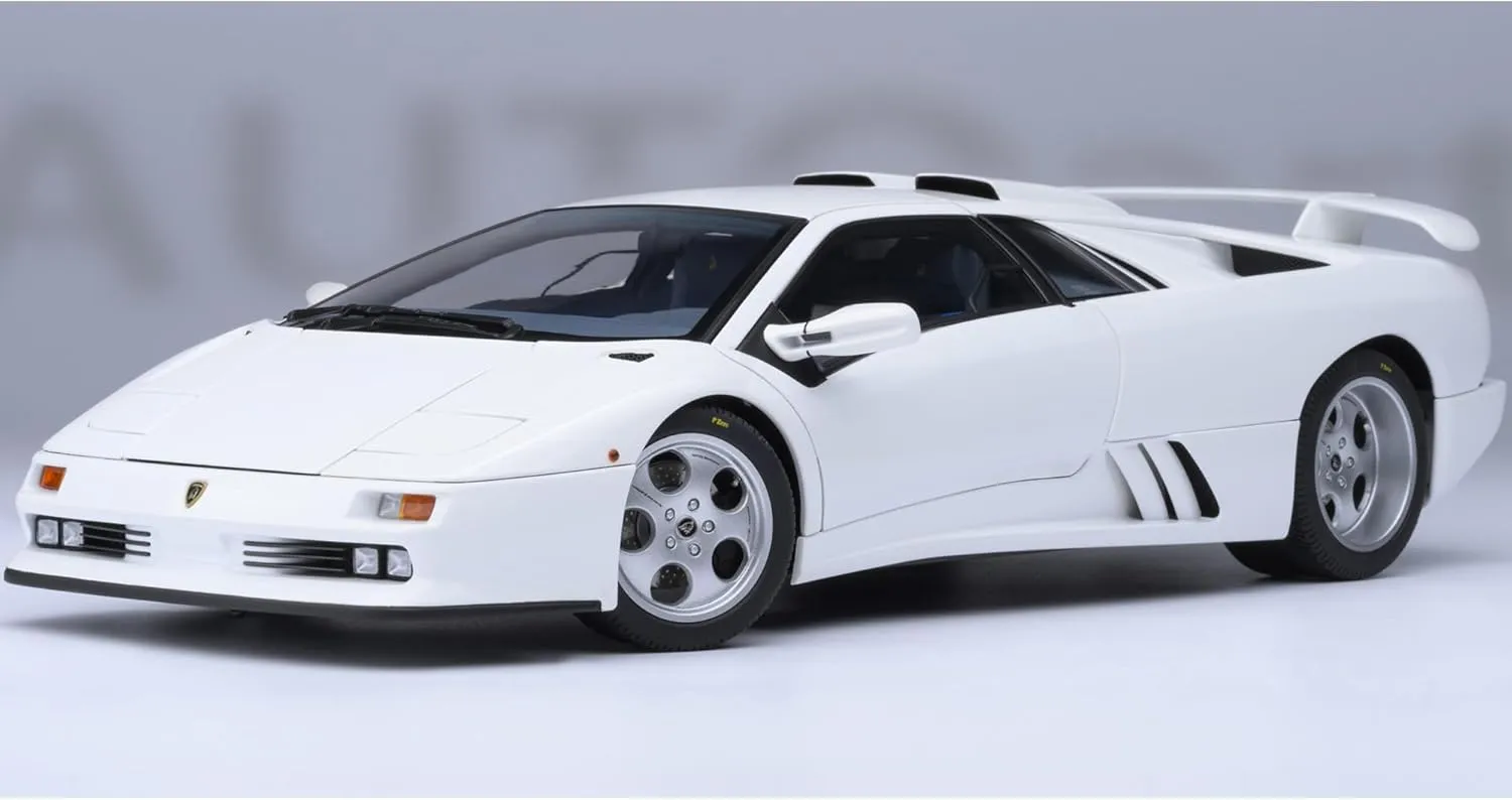 Lambo Diablo SE30 Jota Impact White 1/18 Model Car by Autoart 79145