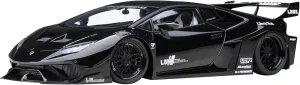 Lambo Huracan GT LB-Silhouette Works Black 1/18 Model Car by Autoart 79129