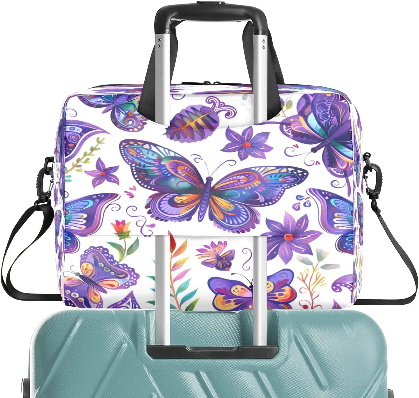 Laptop Shoulder Bag Compatible with Handle, Messenger Shoulder Case for Laptop or Tablet, Laptop Carrying Case