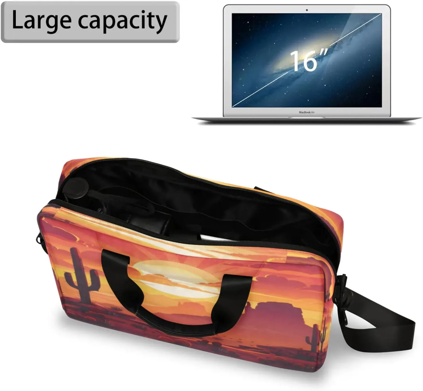 Laptop Shoulder Bag Compatible with Handle, Messenger Shoulder Case for Tablet, Laptop Carrying Case