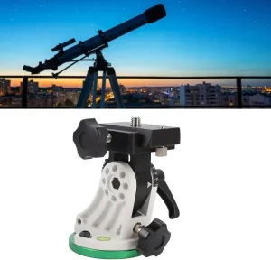 Latitude Adjustment Seat, Aluminum Alloy Latitude Base, 90 Degree Adjustable, Equatorial Wedge for Sky Watcher for Star Field, Astronomy Telescope Accessory