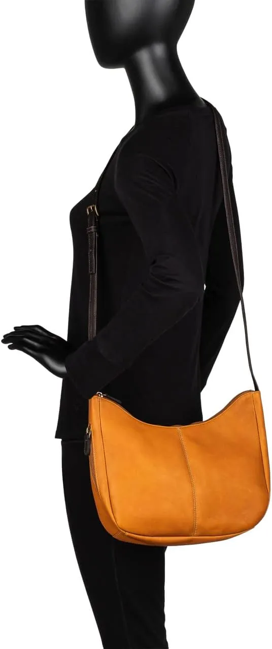 Le Donne Leather Eden Crossbody Bag Purse Full Grain Colombian Leather Handbag Handcrafted