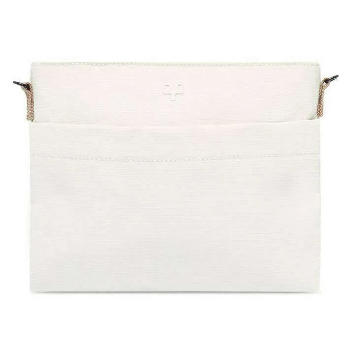 Lefrik Arizona Ripstop Crossbody Bag - Chalk White